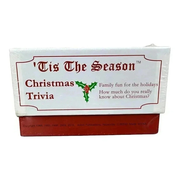 GAME Other - Tis The Season Christmas Trivia Card Game Family Brand New Sealed In plastic